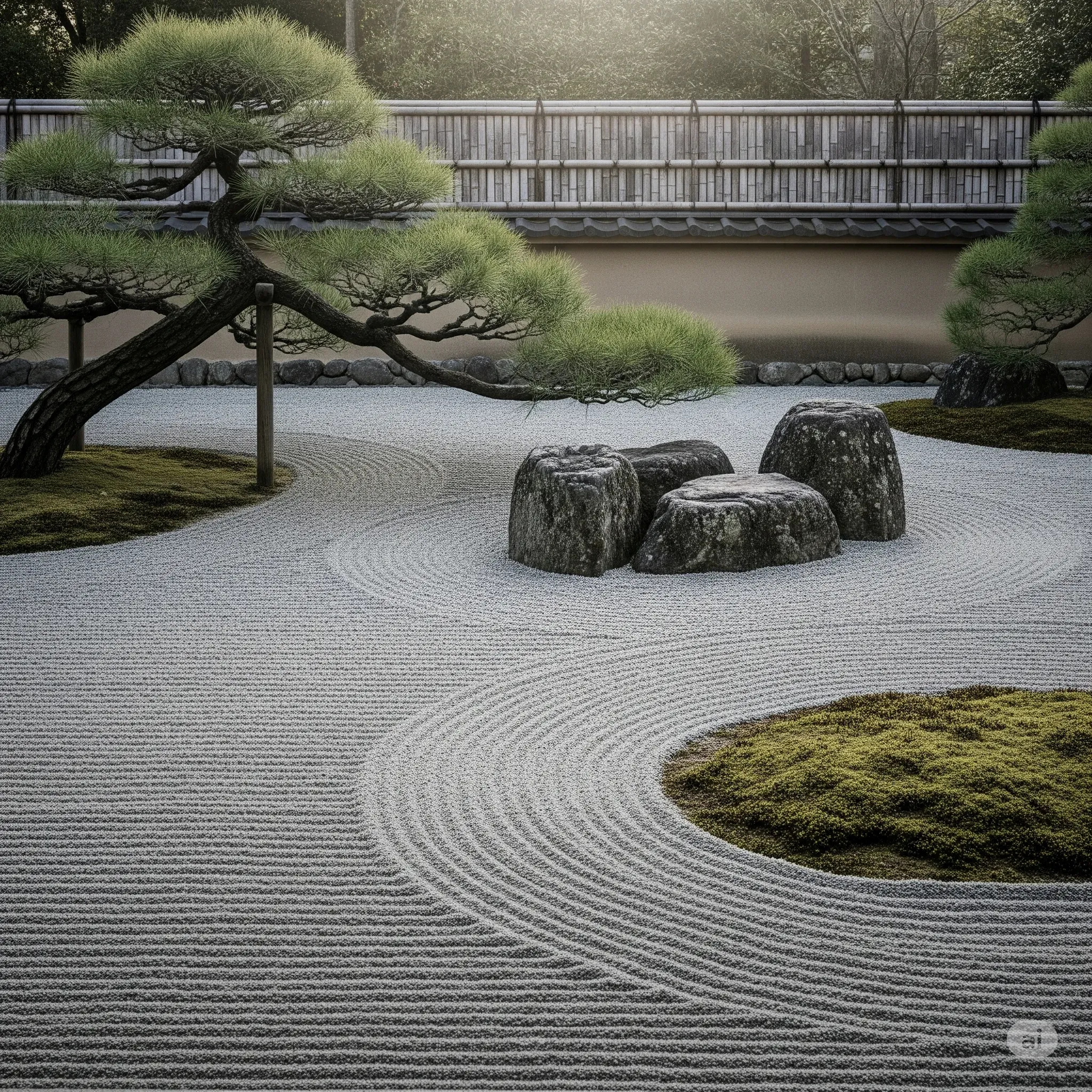 日本庭園の画像